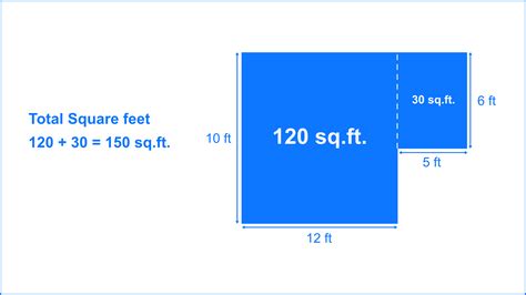 646 sq ft|Square Footage Calculator.